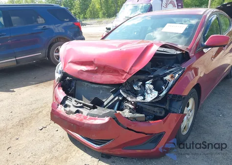 2014 Hyundai Elantra Se from USA, damaged, VIN 5NPDH4AE3EH536043